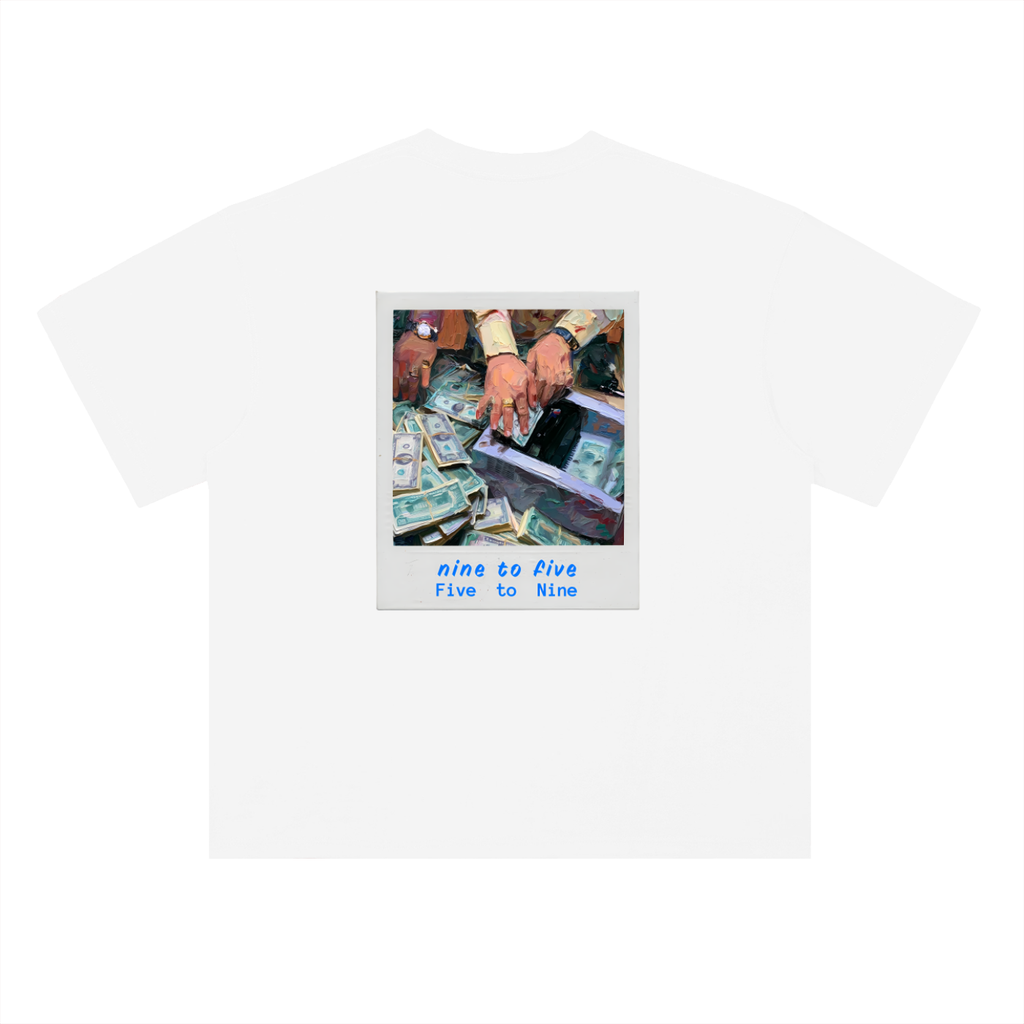 NINE TO FIVE: Polaroid - Heavyweight T-Shirt