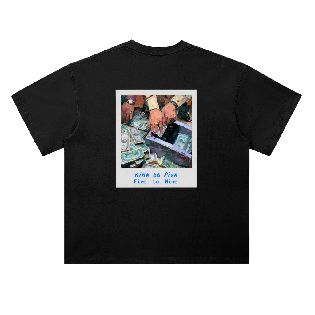 NINE TO FIVE: Polaroid - Heavyweight T-Shirt