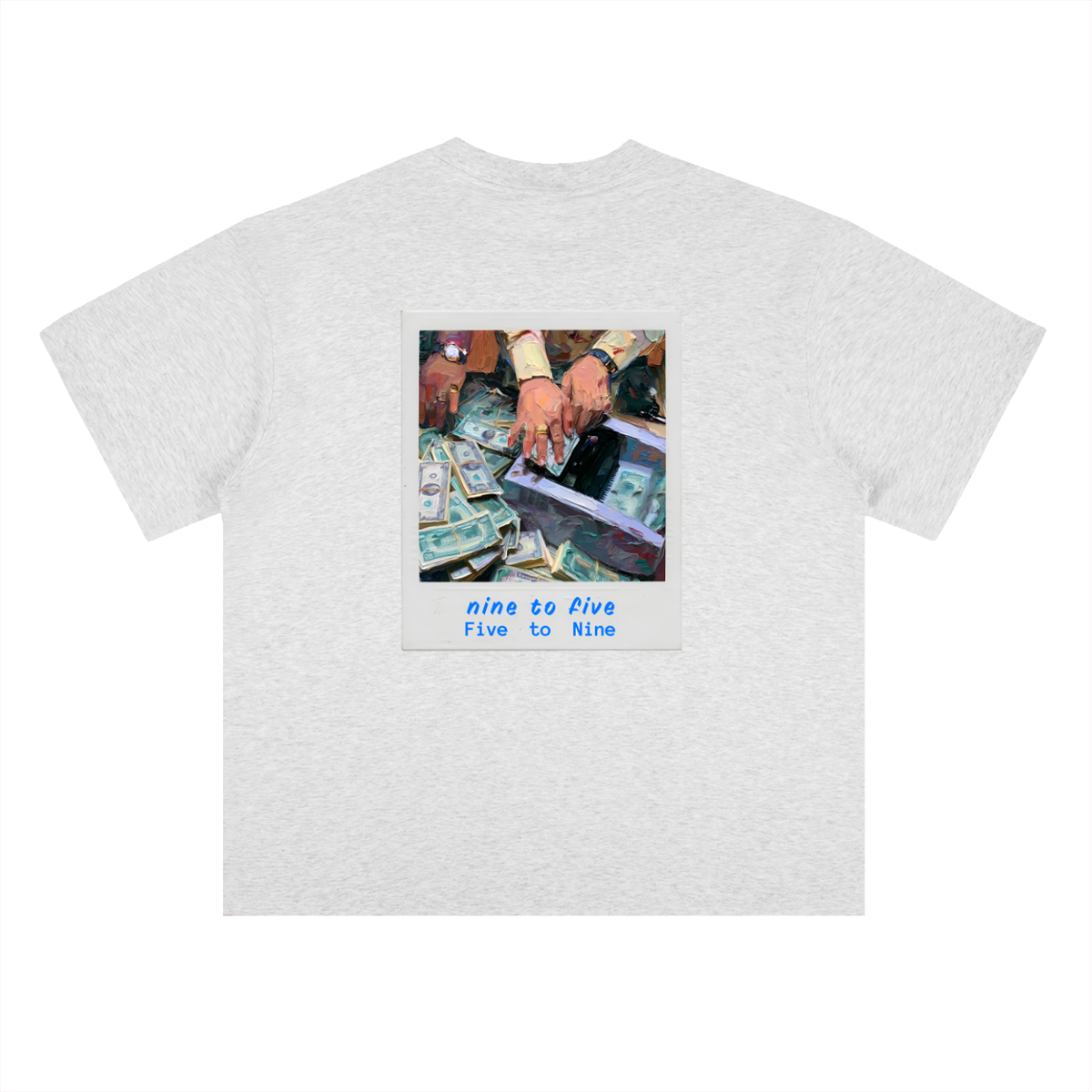 NINE TO FIVE: Polaroid - Heavyweight T-Shirt